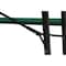 National Public Seating Rectangle Folding Picnic Table, Green, Plastic, 8 Seats, 72 in L, 29 1/2 in H Overall Plank BMPT3072-BK06 - alternate 3